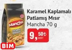 MANCHA KARAMEL KAPLAMALI PATLAMIŞ MISIR